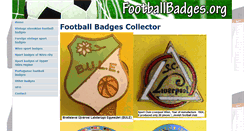 Desktop Screenshot of footballbadges.org